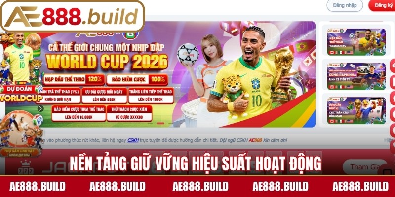 Nền tảng giữ vững hiệu suất hoạt động 